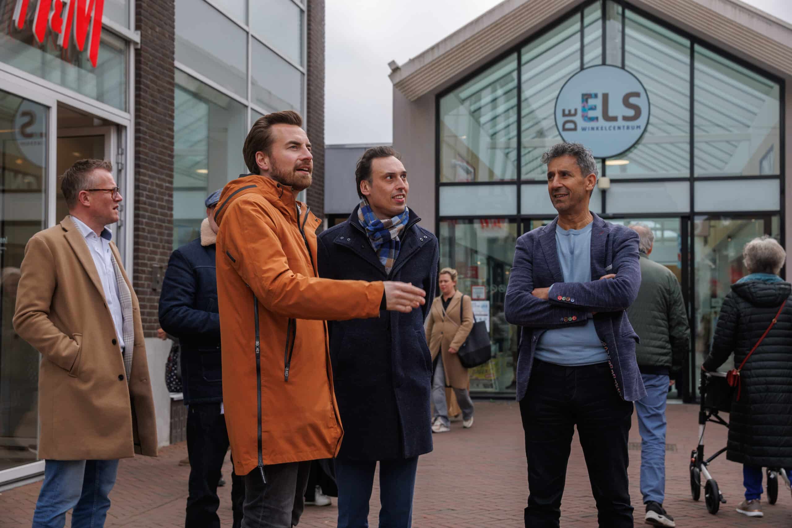 Gedeputeerde Stijn Smeulders bezoekt Waalwijk in kader van De Els